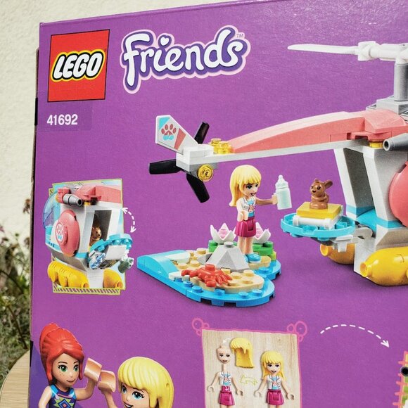 NEW LEGO FRIENDS Building Set Helicopter Vet Rescue 41692 Valentine's Day Gift 2 - Picture 9 of 13